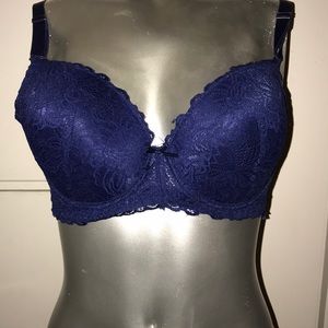 Sophie B royal blue bra size36d